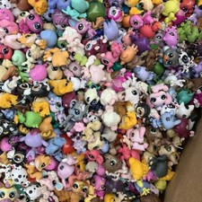 Littlest Pet Shop Huge Lot Of 24 Pets LPS Dogs Cats Monkey Bear  LionsToy Gift