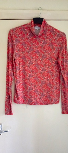 Brora womens red floral - womens, mock