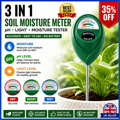 Soil moisture meter ph - 3,
