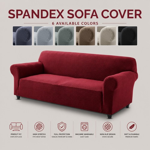 Anti slip stretch - anti-slip, sofa