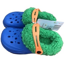 Boys Blue Clogs Size 12 Fleece