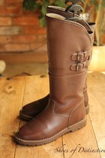 Diemme Brown Leather Boots Shoes Ladies UK 7 US 10 EU 40