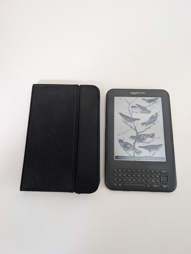 Amazon kindle 3rd gen - kindle, keyboard