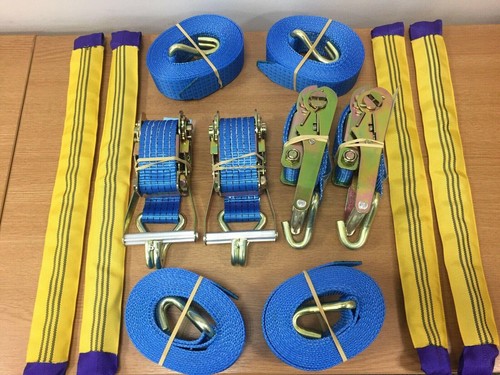 5ton ratchet recovery straps - 5ton,