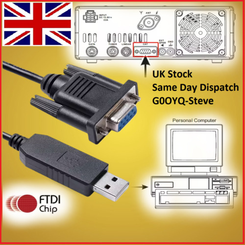 Ftdi usb cat cable - cat, yaesu