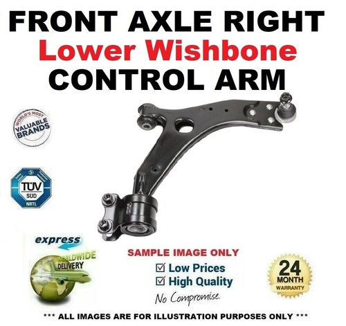 Front axle right lower - front,