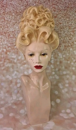 Blonde updo drag queen - drag,