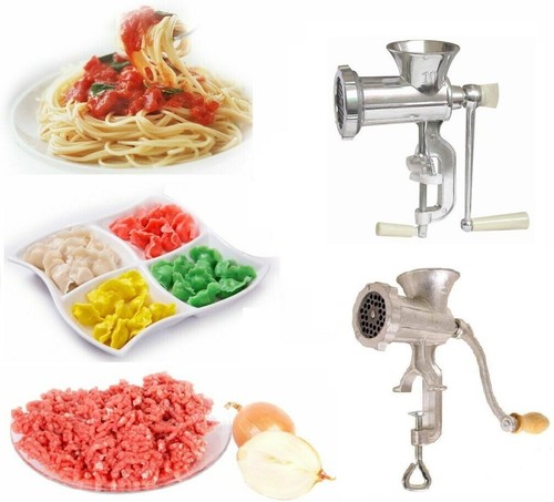 Hand operated meat grinder - hand,