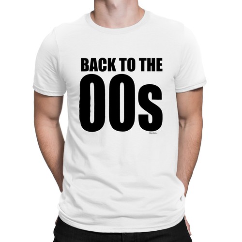 Mens back the 00s shirt - mens,
