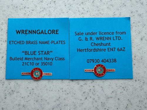 Wrenn model railway - model, name