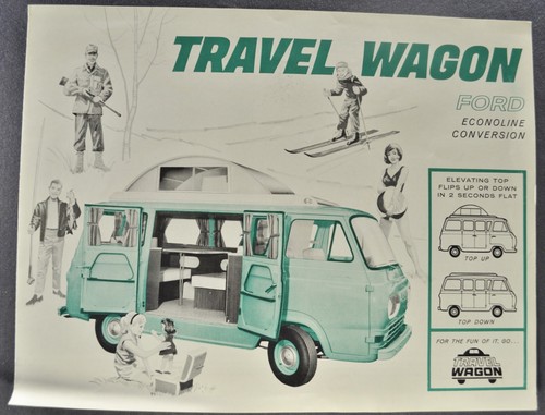 1963 ford econoline - ford, travel