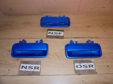 MG ZR ROVER 25 STREETWISE EXTERIOR FRONT / REAR DOOR HANDLE BLUE JFV / ONE ONLY