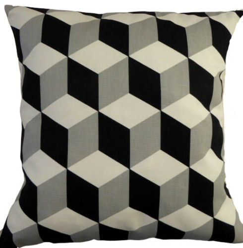 Cube box geometric - cube, black