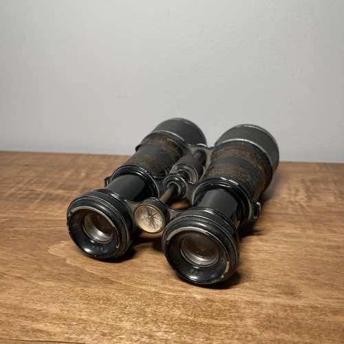 Wwi compass binoculars marked - binoculars,,