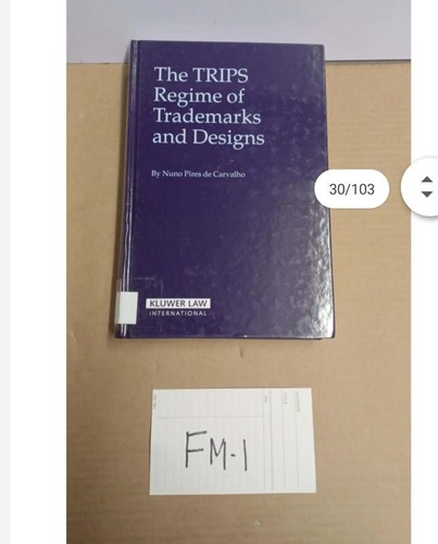 The trips regime trademarks - the,