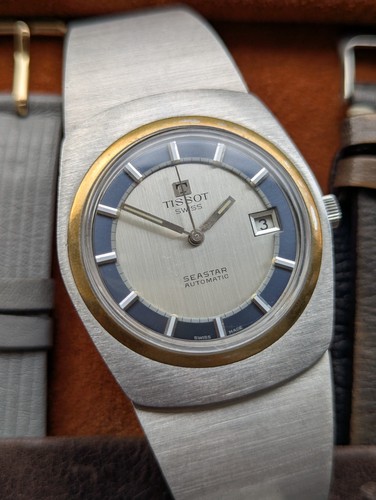 1972 tissot seastar - tissot, (44670-1)