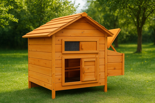 Cotswold wooden chicken coop - wooden,