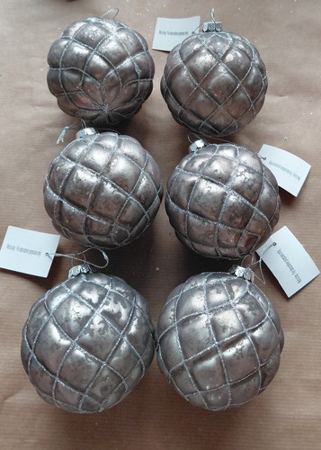 Set glass baubles - set, of