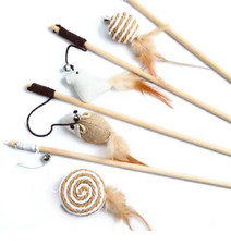 Cat Feather Wand Toy