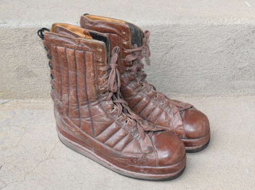 Old paratrooper padded shoes - old,