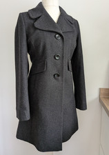 Vintage wool 1940's WWII look peacoat size 10