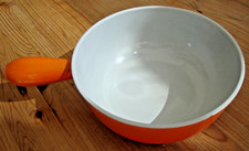 Le Crueset Sauce Pan 22 Orange Hollow Handle.