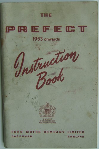 Ford prefect 100e 1953 - 100e, onwards