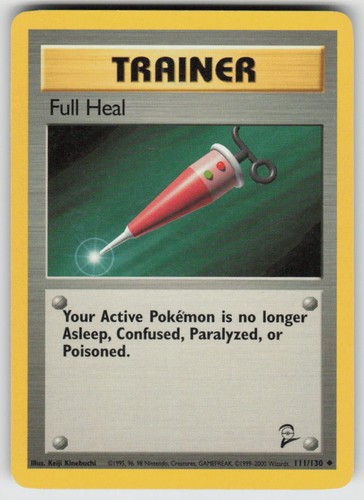 Full heal uncommon base - heal, set