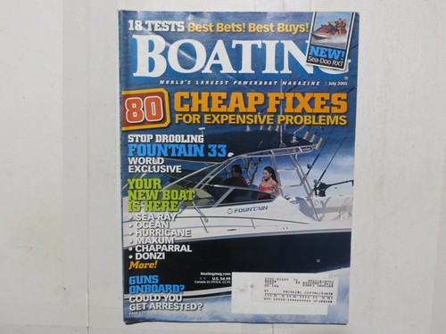 Boating magazine 2005 july - magazine,