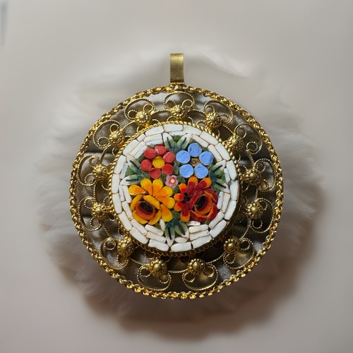 Vintage italian micro - vintage, micro-mosaic