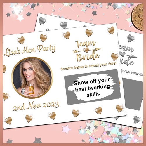 Personalised team bride - 10,