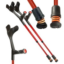 Flexyfoot Open Cuff Crutches -