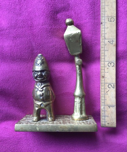 Vintage brass policeman - vintage,