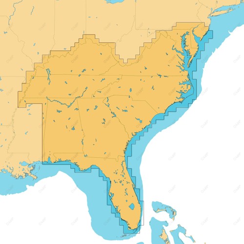 Map reveal us - x, lakes