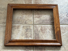 Antique Early 19th Century Birds Eye Maple Wooden Picture Frame 12.25" x 10.25"