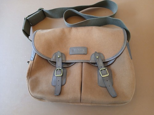 Barbour canvas shoulder - barbour, shoulder/