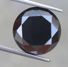 Natural 5.00 ct Jet Black