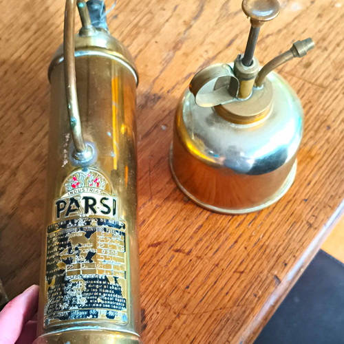 Parsi brass extinguisher with - extinguisher,