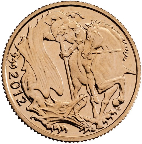 2012 gold full sovereign - sovereign, coin