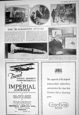 Old 1925 Blacksmith Russell Stephenson Art Bunyan Tinker'S Anvil Oval 20th