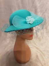 Vintage 1980s Aqua Blue
