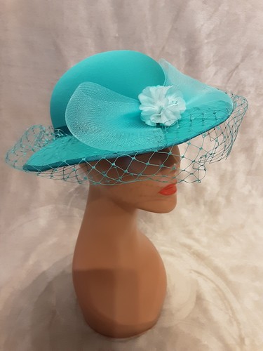 Vintage 1980s aqua blue - aqua,