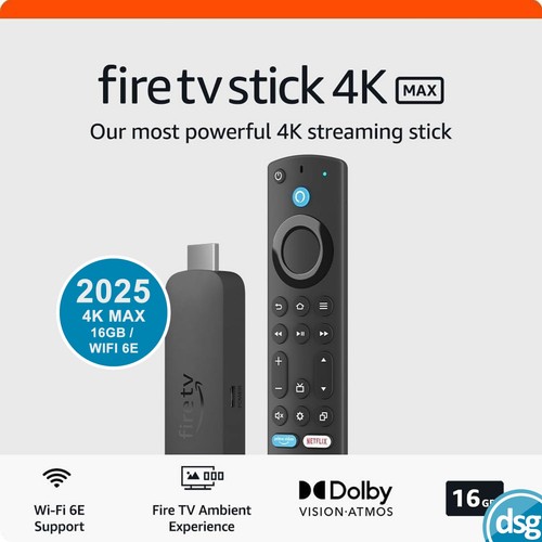 Amazon fire stick max - tv, 4k