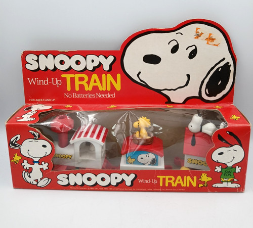 Boxed snoopy wind train - boxed,