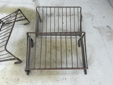  Wrought Iron Horse Manger Horse Feeder. Would  make good planter 