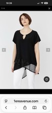 Joseph Ribkoff Black Top, Size