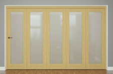 Internal bifold doors oak - internal,