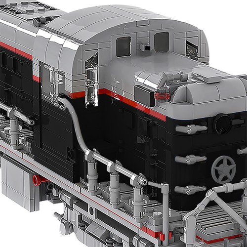 Black train scale - black,