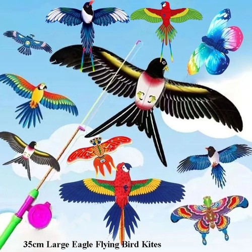 Flying rod kite for - kids, bird