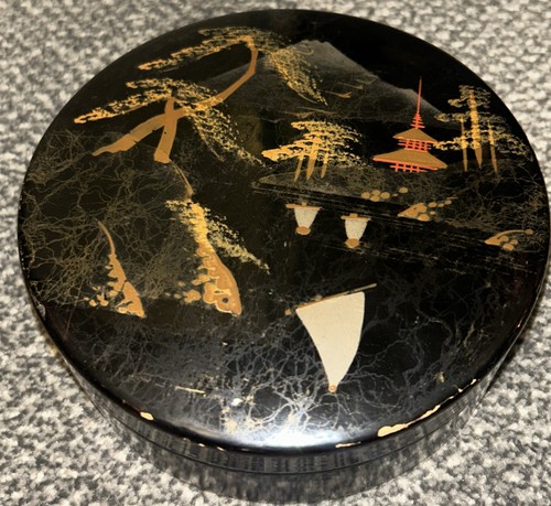 Vintage japanese round - vintage,